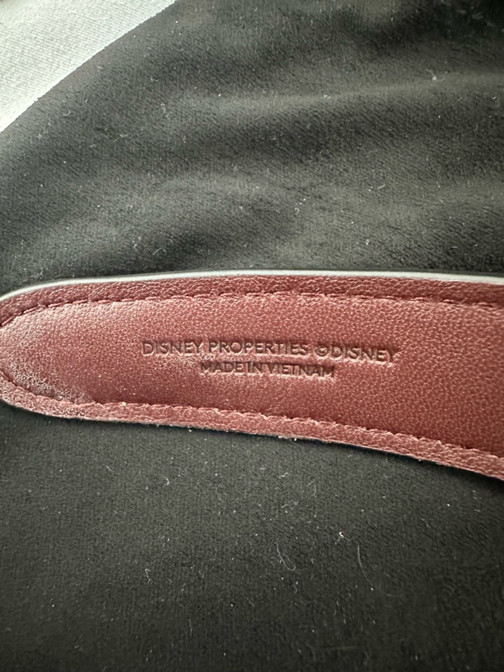 Coach Disney Designer Collection Tea Rose Leather Flower Head Band Mickey Ears - Picture 4 of 5